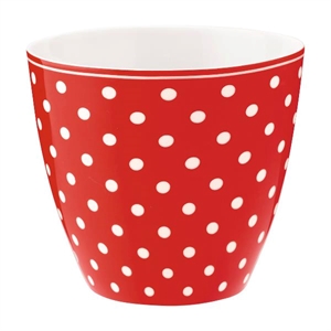 Spot Red latte cup fra GreenGate -Tinashjem